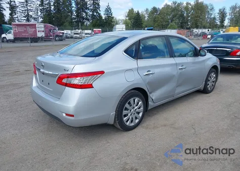 2014 Nissan Sentra Fe+ S/Fe+ Sv/S/Sl/Sr/Sv z USA, uszkodzony, nr VIN 3N1AB7AP5EY215327